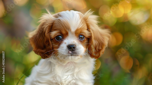 Adorable Pup: Innocence Captured. Generative AI