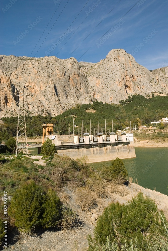 Hydro Electric Station In Spain