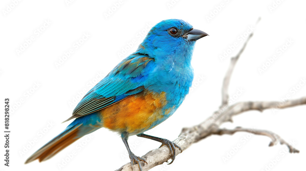 Vibrant Blue Bird in Natural Habitat isolated on a transparent background Vibrant Blue Bird in Natural Habitat isolated on a transparent background
