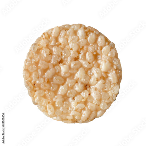 Rice Cake Isolated on a Tra...