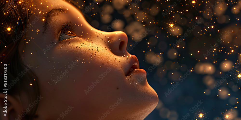 Enraptured by the celestial display, the spirited adventurer's gaze drifts far beyond the horizon, lost in dreams of worlds untold. Enraptured by the celestial display, the spirited adventurer's gaze drifts far beyond the horizon, lost in dreams of worlds untold.