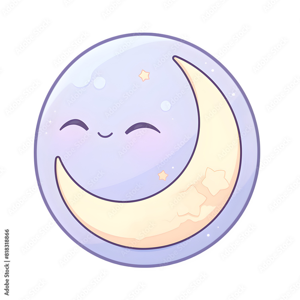 Obraz premium Moon Cartoon