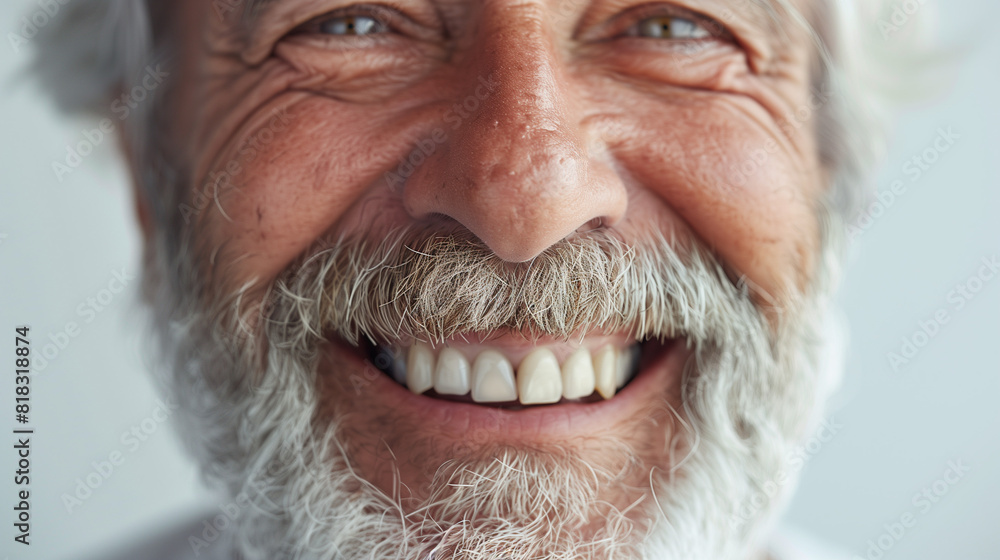 Fototapeta premium Smiling Senior Portrait