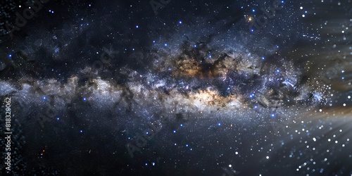 Embrace the Celestial Tapestry: Milky Way Unfurls, Starlit Threads Glimmer Soft and Ethereereal photo