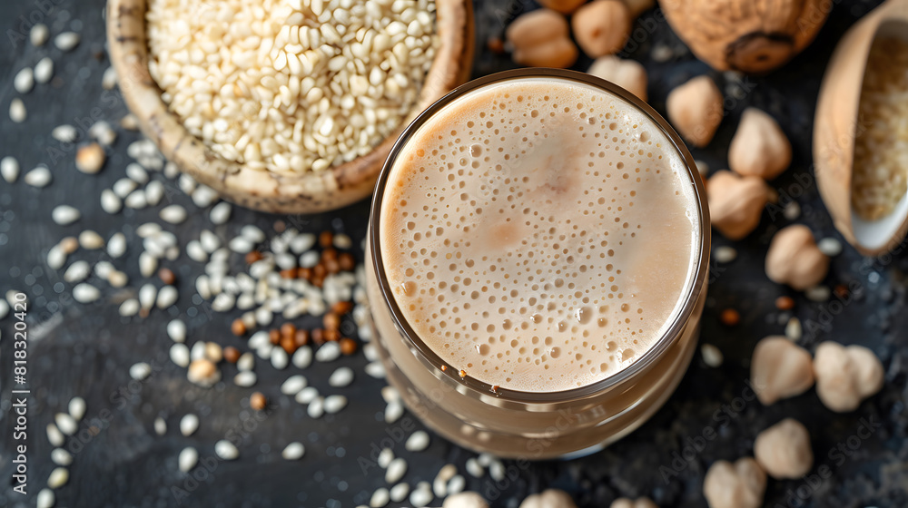 Dairy-Free Delight: Sesame Milk, a Nutritious Vegan Beverage Dairy-Free Delight: Sesame Milk, a Nutritious Vegan Beverage