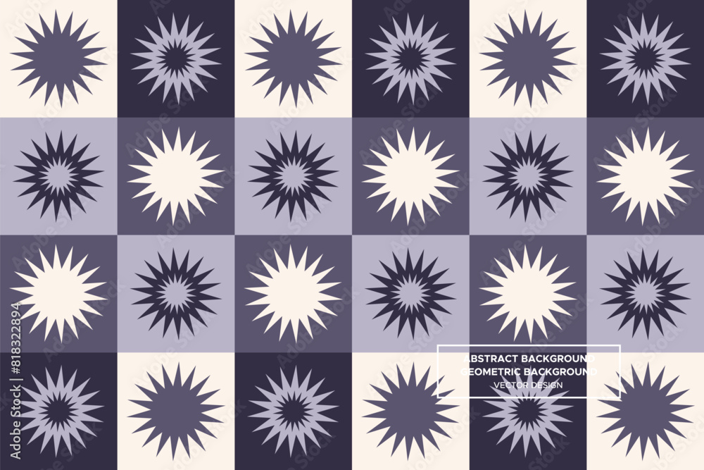 Abstract Background | Geometric Background (Stars) - Pattern, Profile, Brochure, Website Design, Banner, Wall Art, Poster, Advertisement, Apparel, Textiles, Interior Design (4 Colors) - DL.2.60 Abstract Background | Geometric Background (Stars) - Pattern, Profile, Brochure, Website Design, Banner, Wall Art, Poster, Advertisement, Apparel, Textiles, Interior Design (4 Colors) - DL.2.60