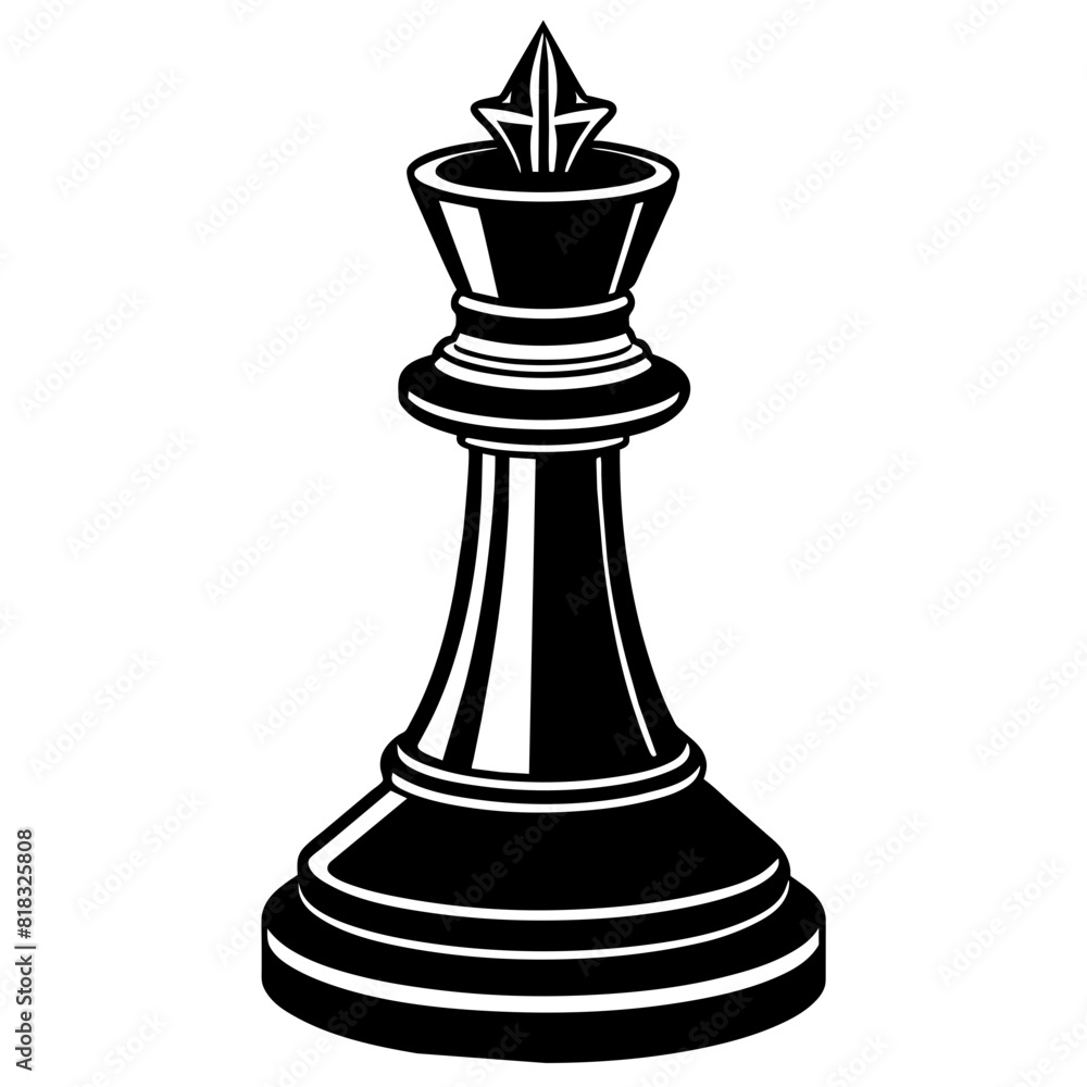 chess pieces vector illustration icon chess pieces vector illustration icon