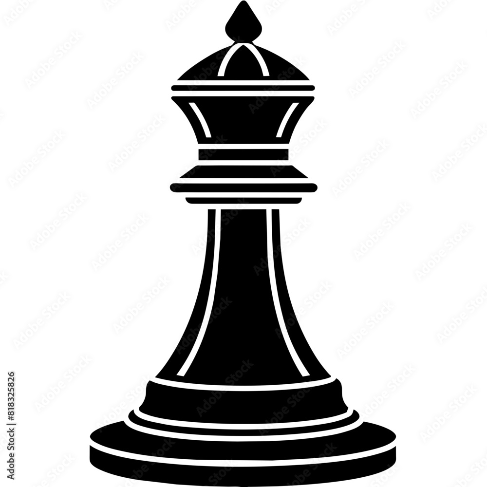 chess pieces vector illustration icon chess pieces vector illustration icon
