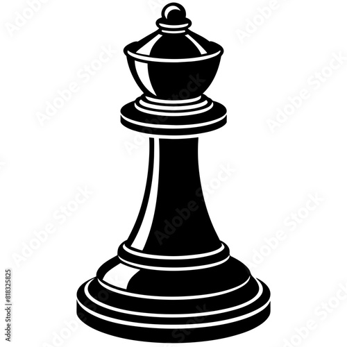 chess pieces vector illustration icon