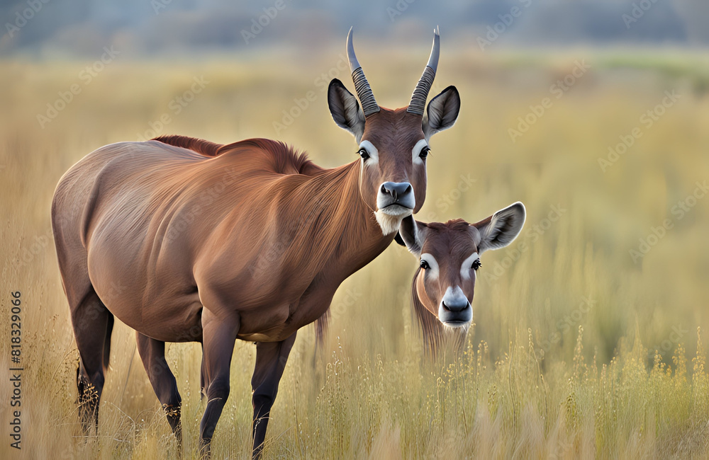 impala in the savannah impala in the savannah