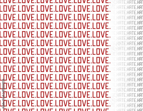 Foto Love Conquering Hate