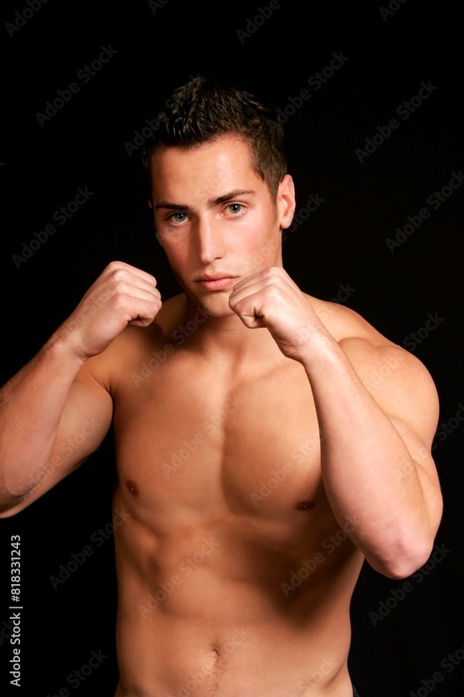 Obraz premium Male Boxer