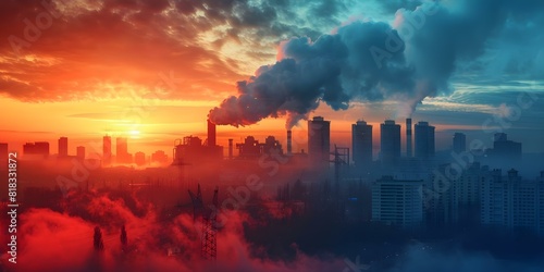 Impact of industrial pollution on urban environment. Concept Industrial Pollution  Urban Environment  Air Quality  Water Contamination  Environmental Health