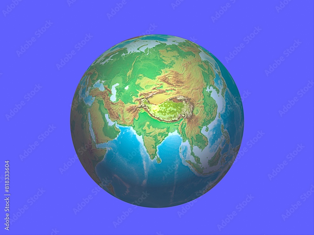 Fototapeta premium 3D Globe
