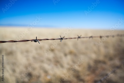 Barbed Wire Fence