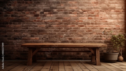 Exquisite wooden table design nature inspired product background image
