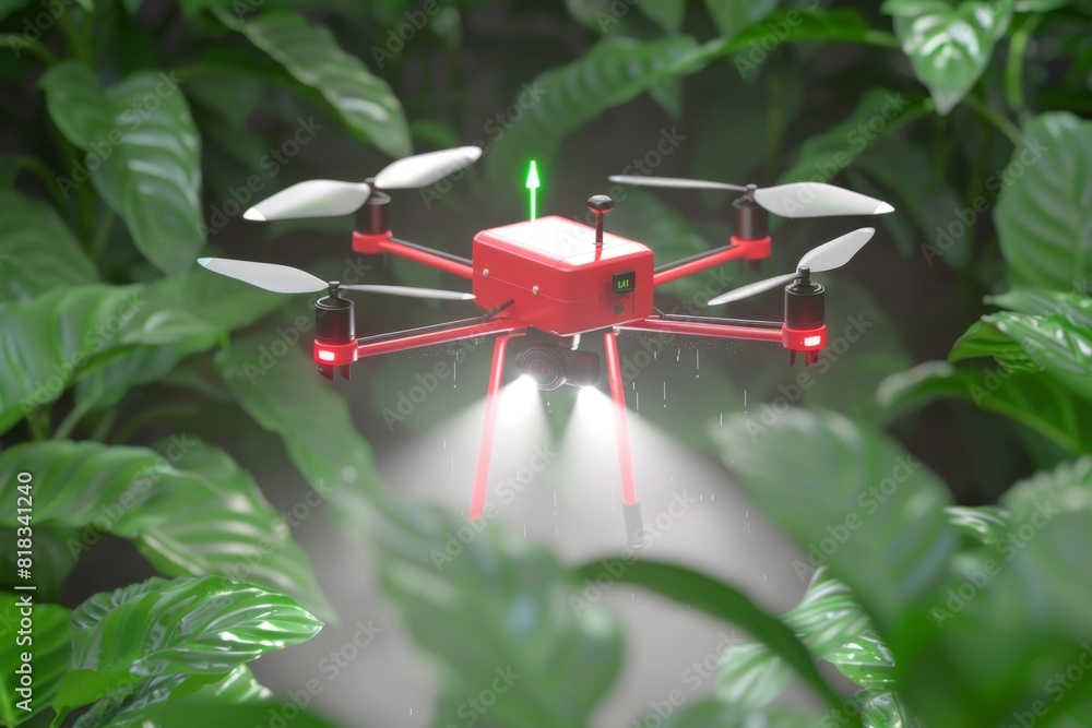 Blooming fields showcase modern farmings through sustainable horticulture, employing drone technology and farm technology for eco friendly crop monitoring Blooming fields showcase modern farmings through sustainable horticulture, employing drone technology and farm technology for eco friendly crop monitoring
