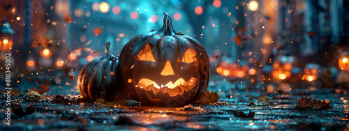 Halloween themed background