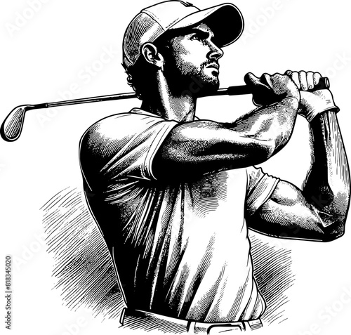 Man Golf Player