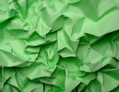 textura de papel arrugado color verde 8