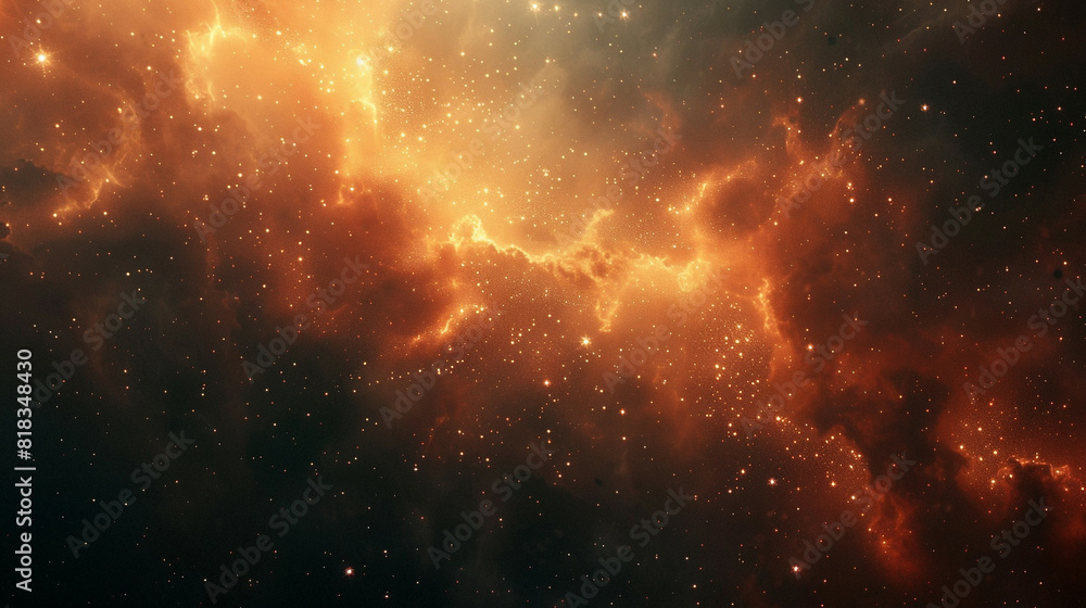 Fototapeta premium Nebula Cloud A Spectacular Display of Celestial Beauty Captured in Stunning Astrophotography