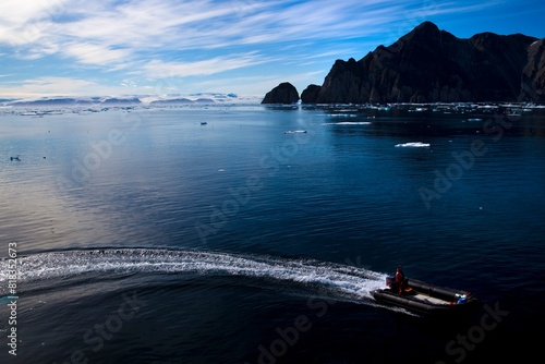 Boat On Water photo