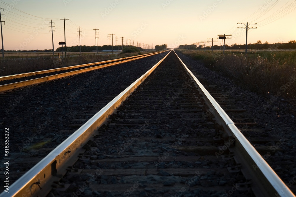 Fototapeta premium Train Tracks