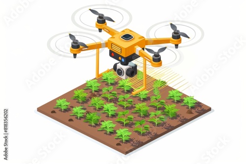 Farming transformation through digital techniques, employing drone sensors for crop evaluation in a sustainable 4k vineyard