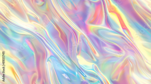 Abstract Iridescent Pearl Background - Seamless tile. Endless and repeat print.