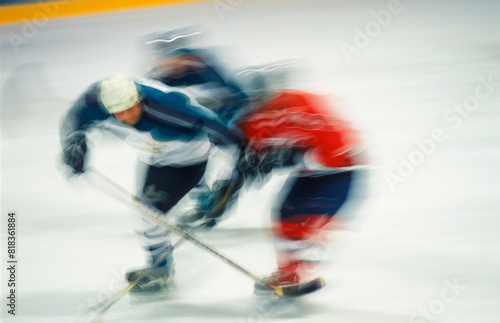 Canvas Print Ice Hockey Players