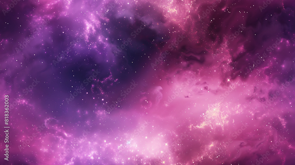 Fototapeta premium background with stars / star dust - space galaxy -Seamless tile. Endless and repeat print.