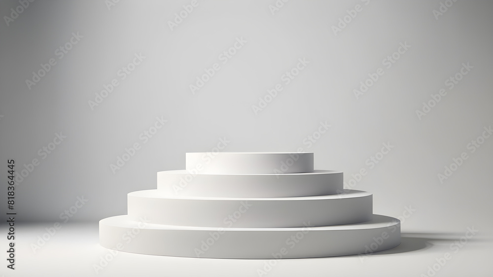 Simple modern podium background, Generative AI Simple modern podium background, Generative AI
