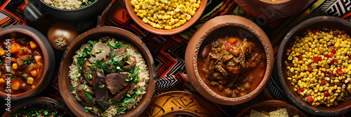 Authentic Xhosa Cuisine - A Colorful Feast of Traditional South African Delicacies photo