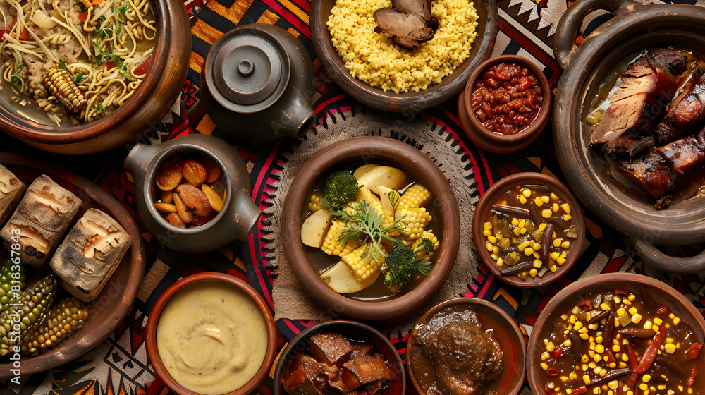 Authentic Xhosa Cuisine - A Colorful Feast of Traditional South African Delicacies