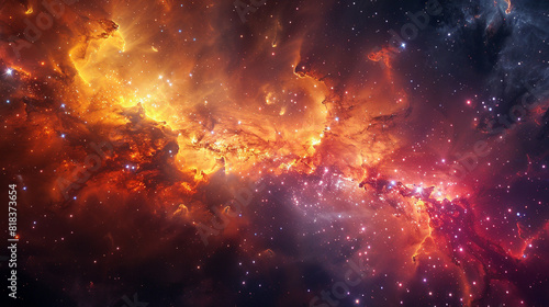 Macro Photo of a Stellar Formation Unveiling the Cosmic Splendor in Exquisite Detail