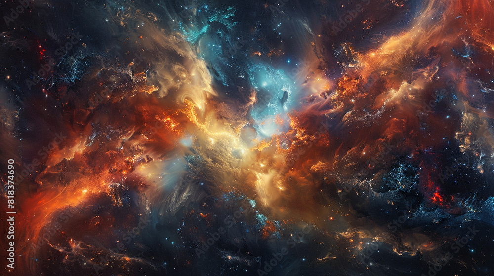 Radiant Cosmic Tapestry Capturing the Stunning Beauty and Power of a Stellar Explosion in Mesmerizing Detail Radiant Cosmic Tapestry Capturing the Stunning Beauty and Power of a Stellar Explosion in Mesmerizing Detail
