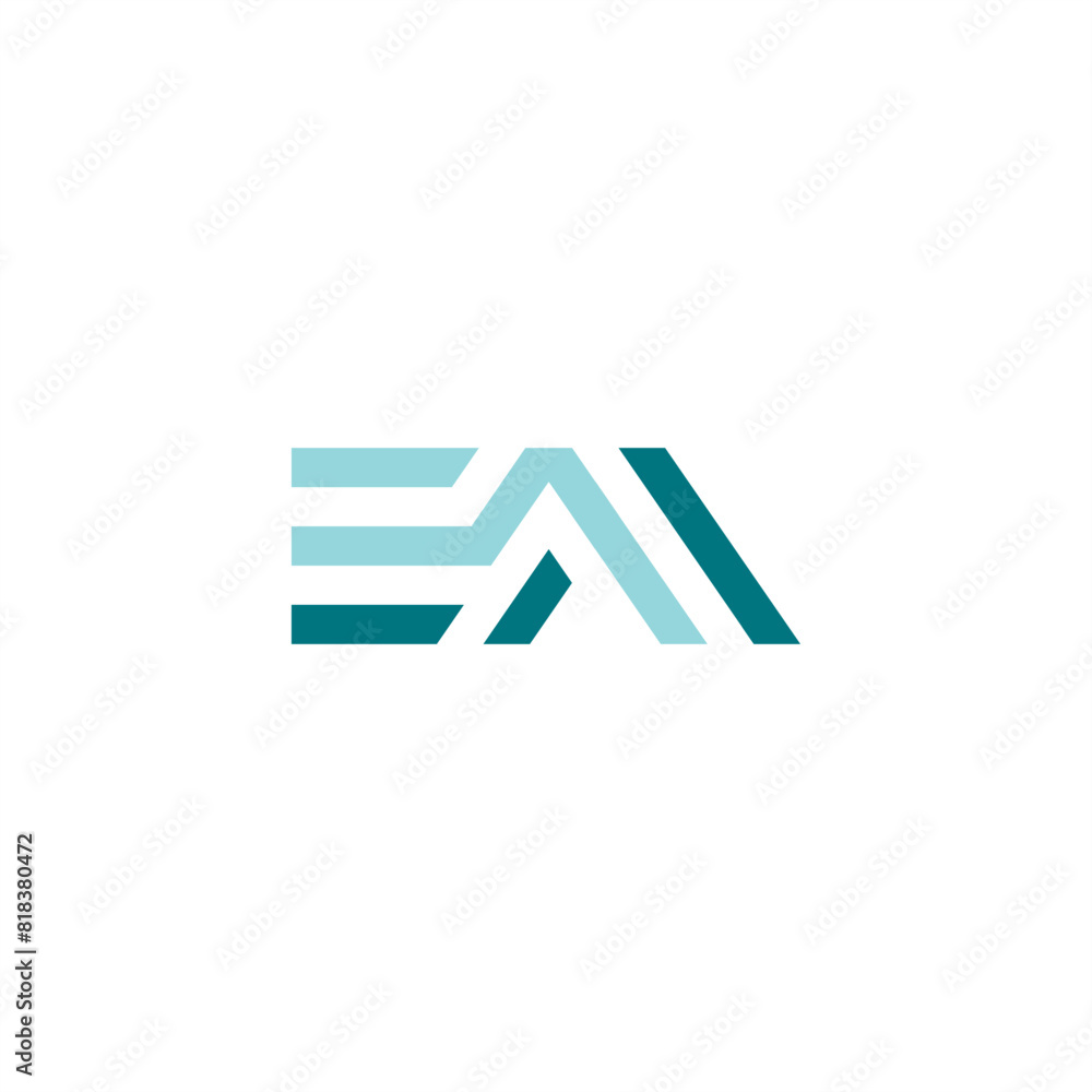 EA logo vector geometric EA logo vector geometric