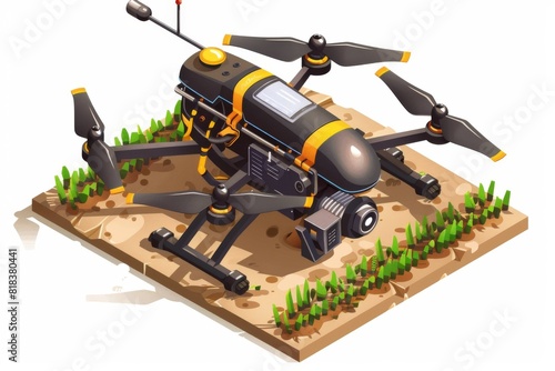 drone technology in farming supports digitalisation efforts, focusing on precision pesticide application and farming efficiency