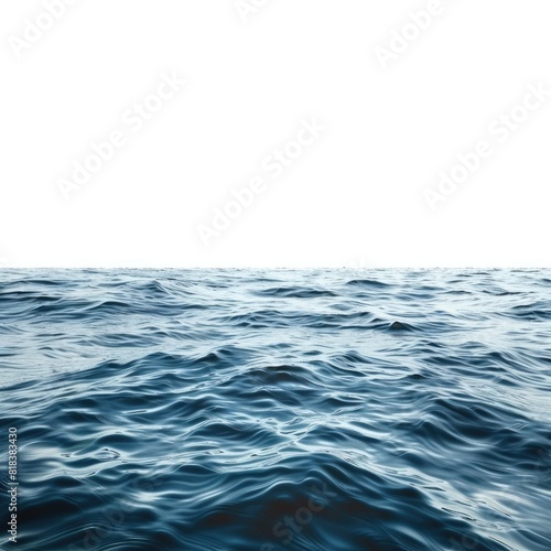 Water sea line backgrounds isolated on white background 