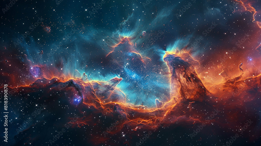Stars Nebula in Space Capturing the Awe-Inspiring Beauty of the Cosmos in Stunning Detail Stars Nebula in Space Capturing the Awe-Inspiring Beauty of the Cosmos in Stunning Detail