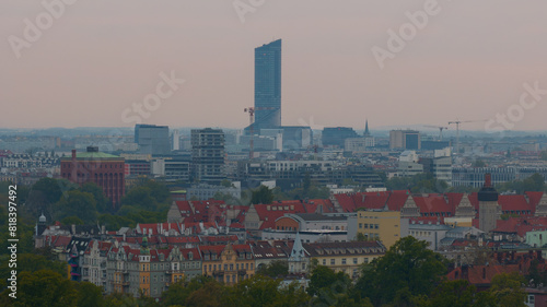 Panorama miasta Wroclawia