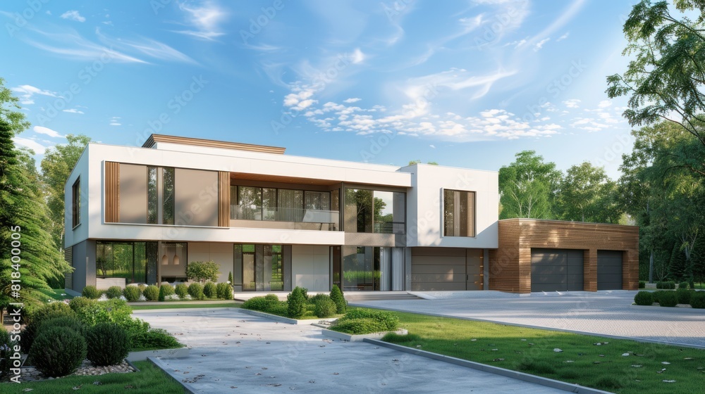House Design, Modern Villa House Design, Modern Villa