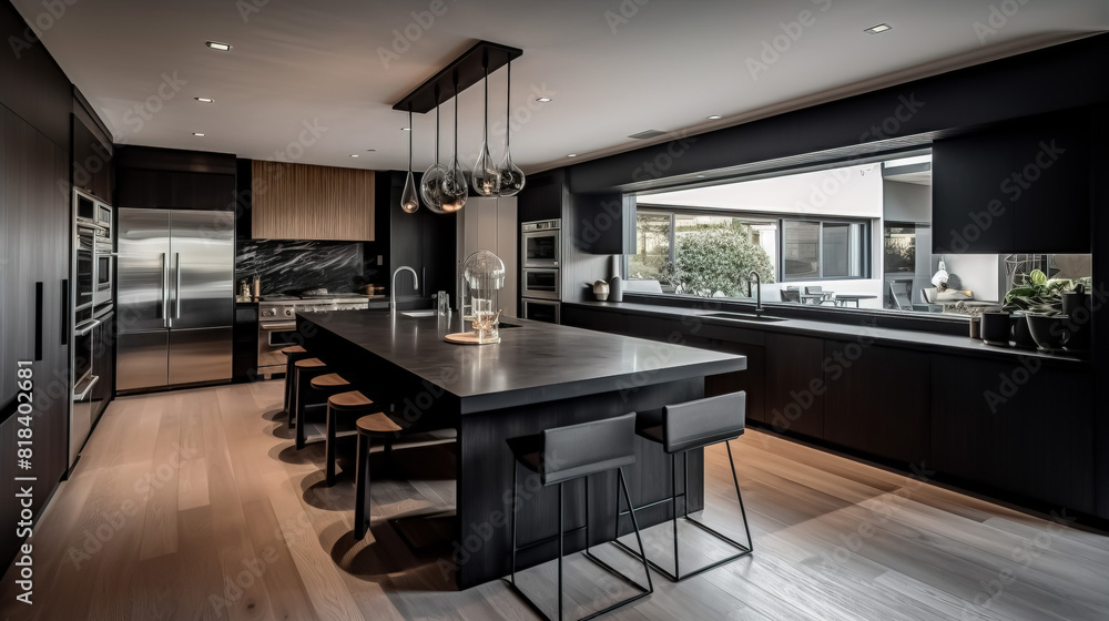Beautiful sleek and modern kitchen Beautiful sleek and modern kitchen
