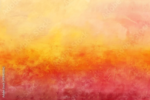 Vibrant gradient background with a fiery mix of red and yellow tones, evoking passion and energy © Tazzi Art