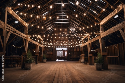 Wallpaper Mural An Old Barn Renovated into a Charming Event Space with Rustic Decorations Torontodigital.ca