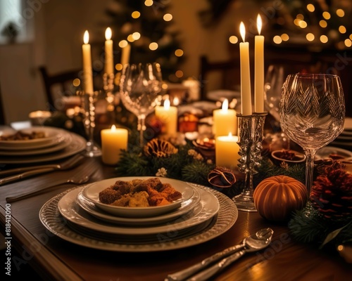 Warmth and Elegance: A Photographic Journey of Holiday Dinners