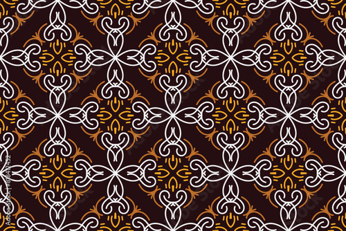 Vector damask seamless pattern background. Elegant luxury texture for wallpapers, backgrounds and page fill.