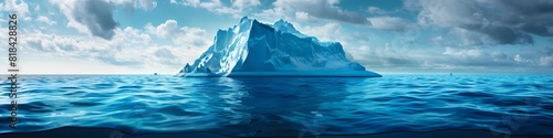 Iceberg - Hidden Danger And Global Warming Concept © sungedi