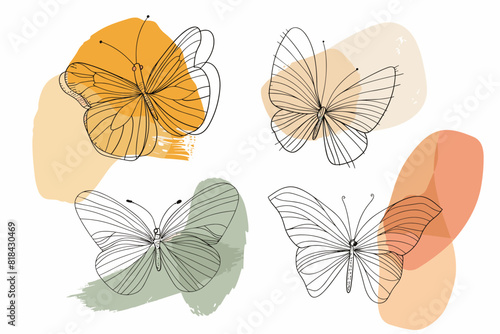 Wallpaper Mural vector world wild animals, mammals, fish, reptiles, and birds. Rare animals. Funny flat characters, good for banners, prints, patterns, infographics, children's book illustrations etc generated ai Torontodigital.ca