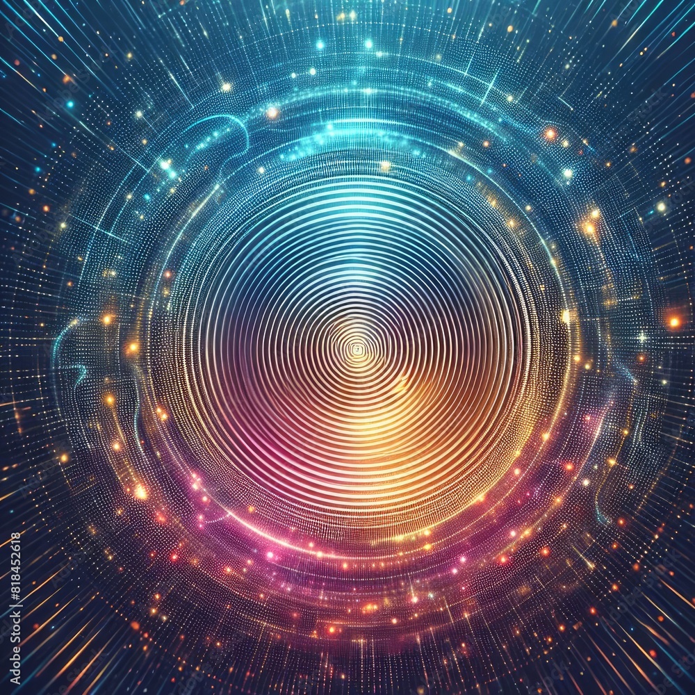 Obraz premium Hologram Background